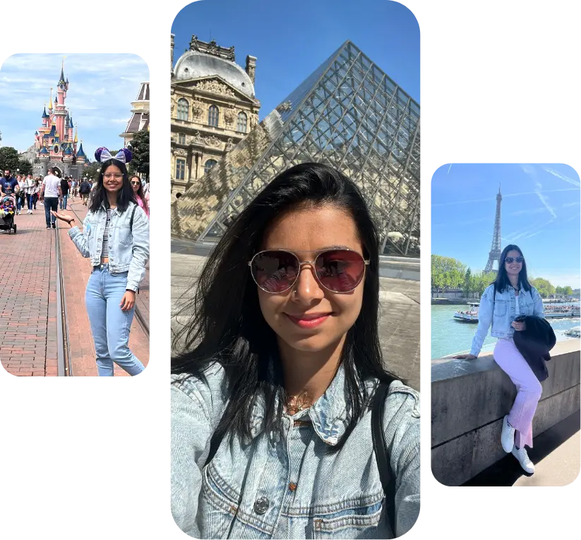 Camila Andrade en París