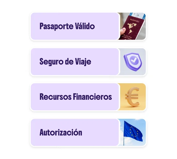 Documentos y Requisitos